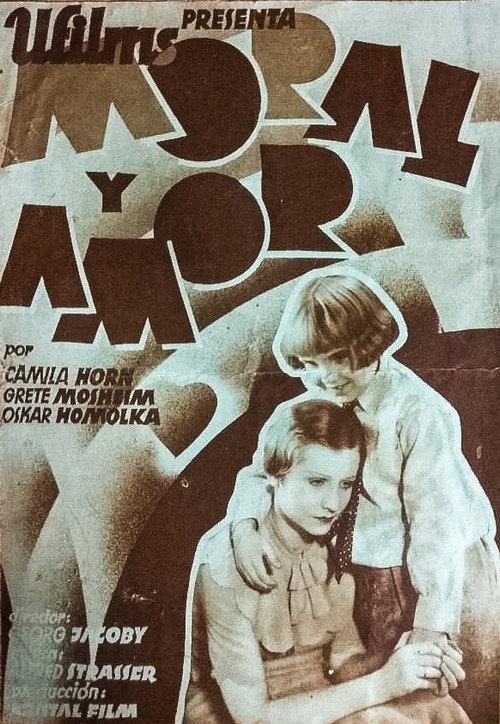 Moral und Liebe 1933 official movie poster