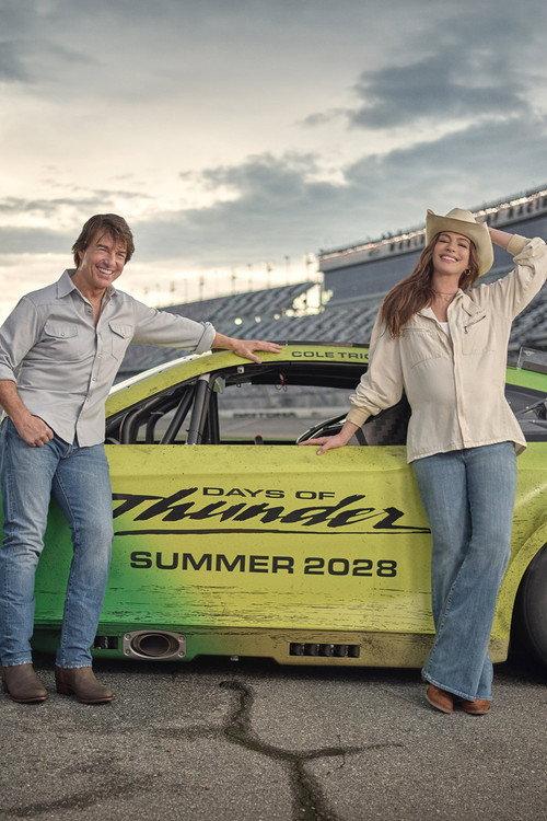 Days of Thunder 2 2028 official movie poster
