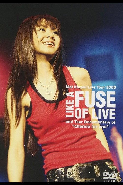 Mai Kuraki Live Tour 2005 LIKE A FUSE OF LIVE 2005 official movie poster