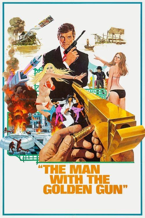 The Man with the Golden Gun 1974 official movie poster