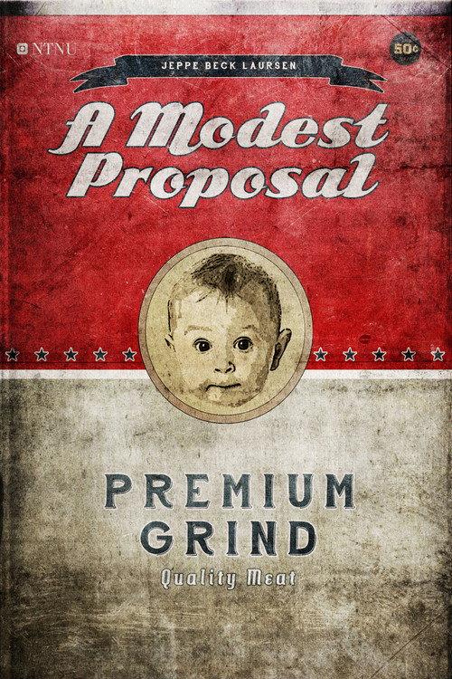 A Modest Proposal 2013 official movie poster