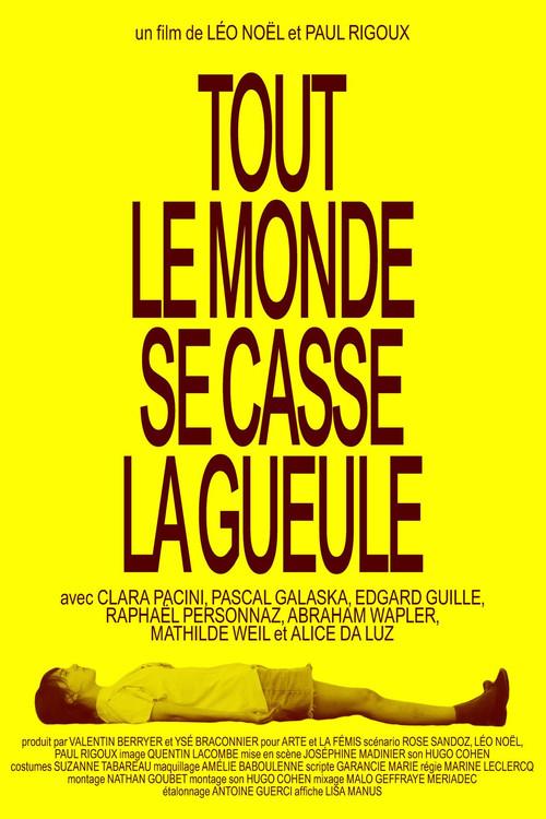 Tout le monde se casse la gueule  official movie poster