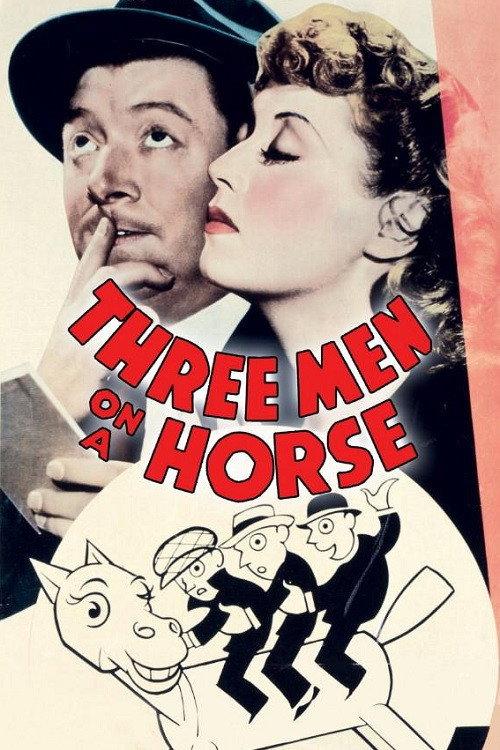 Three Men on a Horse 1936 official movie poster