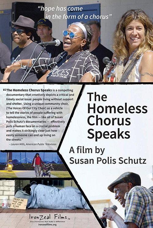 The Homeless Chorus Speaks 2018 official movie poster