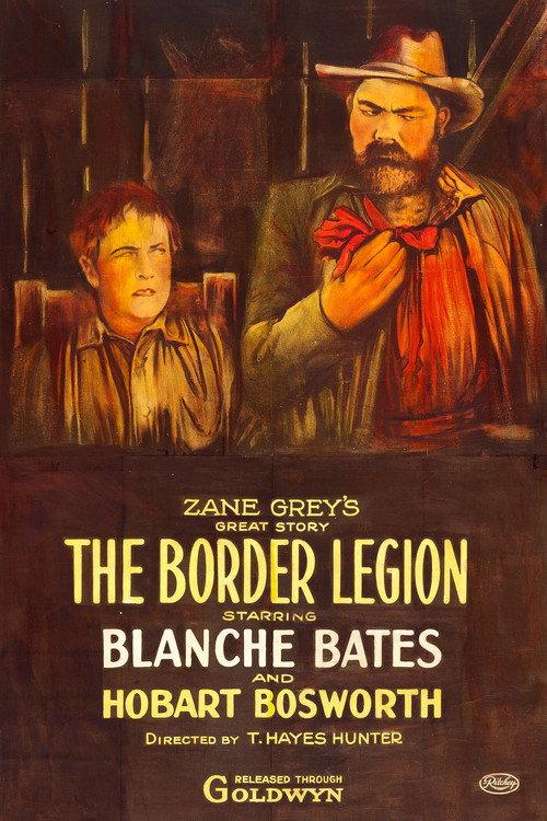 The Border Legion 1918 official movie poster