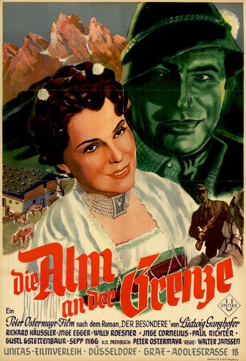 Die Alm an der Grenze 1951 official movie poster