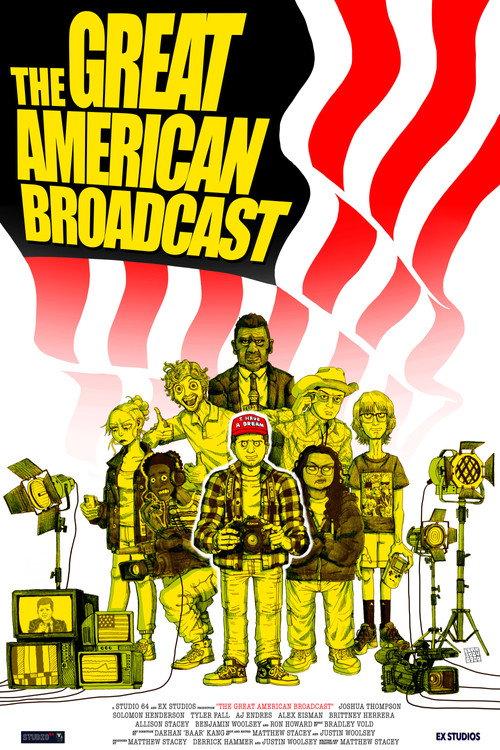 The Great American Broadcast 2025 official movie poster