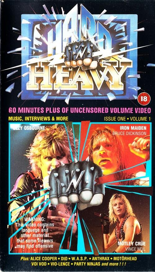 Hard 'N Heavy Volume 1 1989 official movie poster