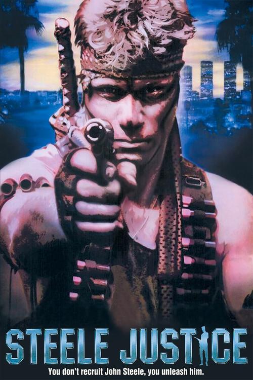 Steele Justice 1987 official movie poster