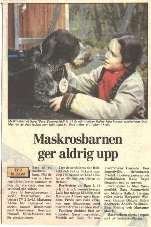 Maskrosbarn 1989 official movie poster