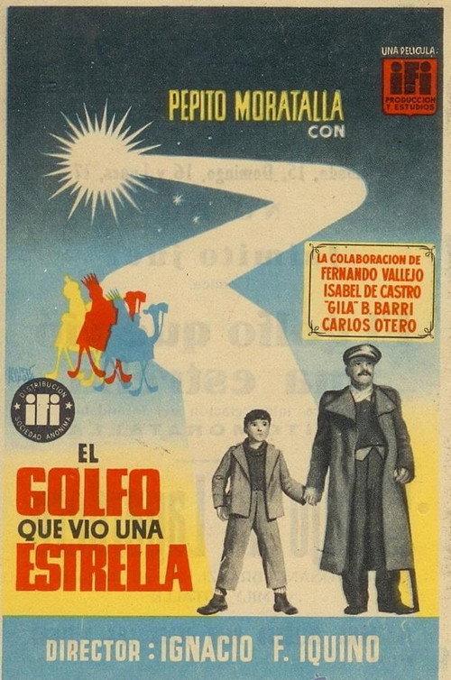 El golfo que vio una estrella 1955 official movie poster