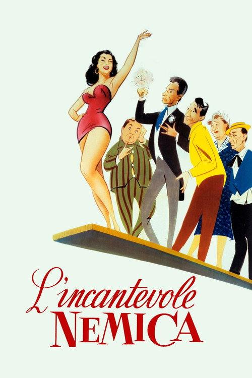 L'Incantevole nemica 1953 official movie poster