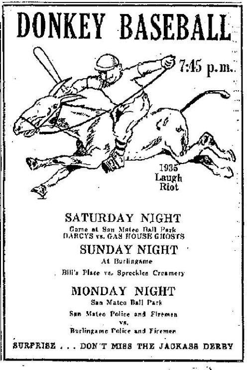 Donkey Baseball 1935 official movie poster