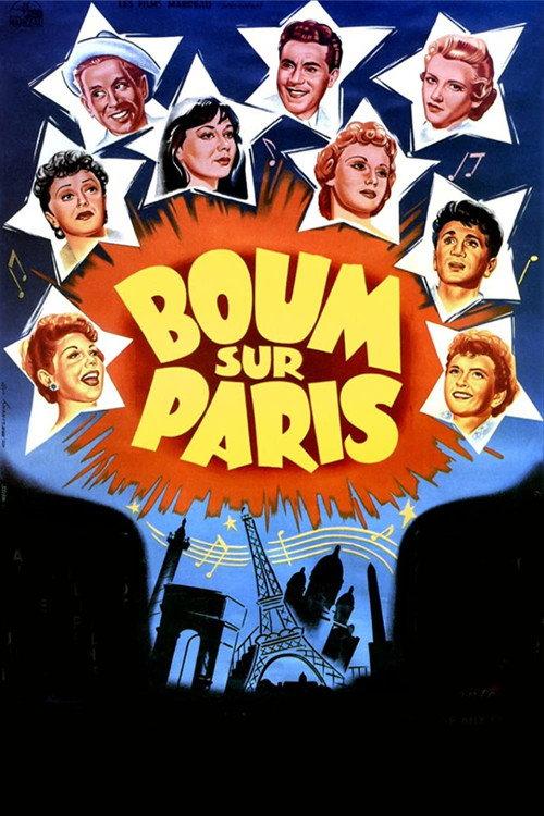 Boom on Paris 1954 official movie poster