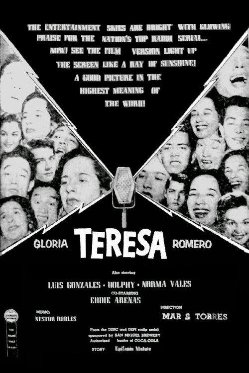 Teresa 1956 official movie poster