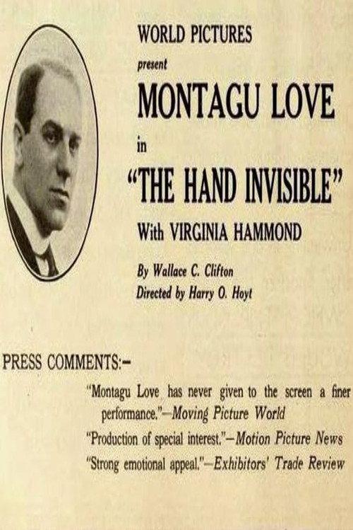 The Hand Invisible 1919 official movie poster