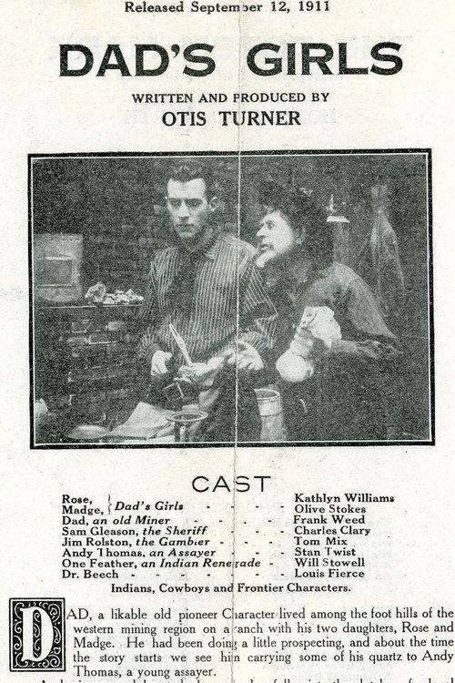 Dad's Girls 1911 official movie poster