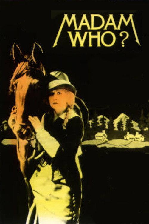 Madam Who 1918 official movie poster