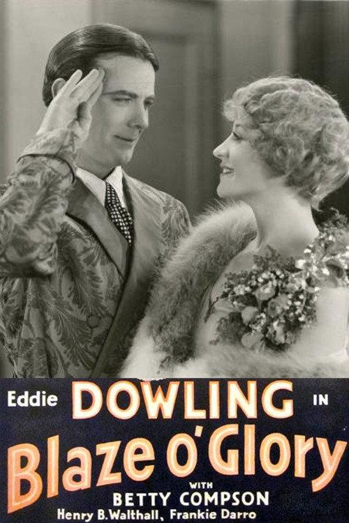 Blaze o' Glory 1929 official movie poster