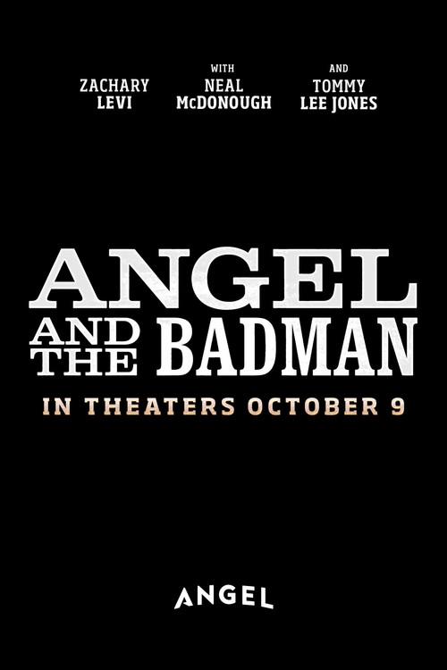 Angel and the Badman 2026 official movie poster