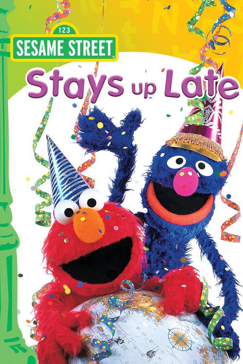Sesame Street Stays Up Late! 1993 official movie poster