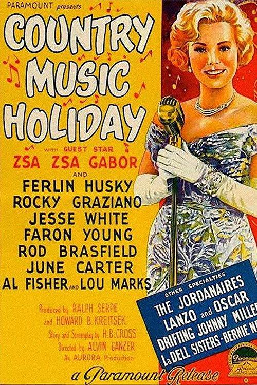 Country Music Holiday 1958 official movie poster