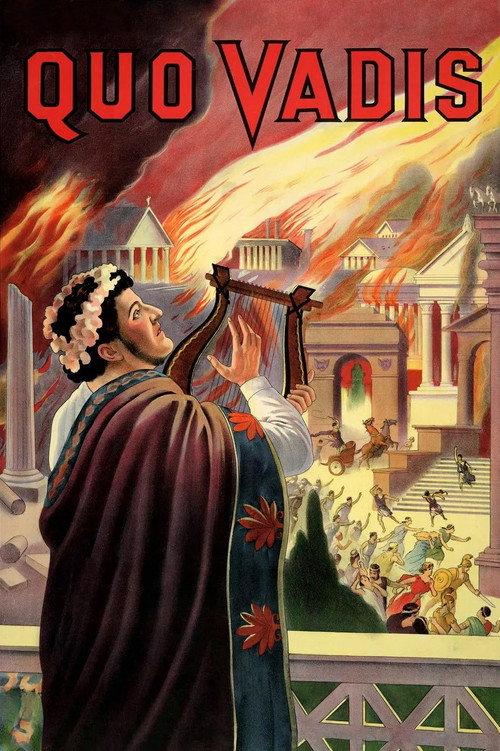 Quo Vadis? 1913 official movie poster