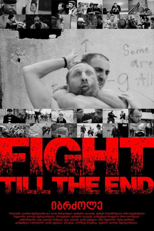 Fight Till The End 2013 official movie poster