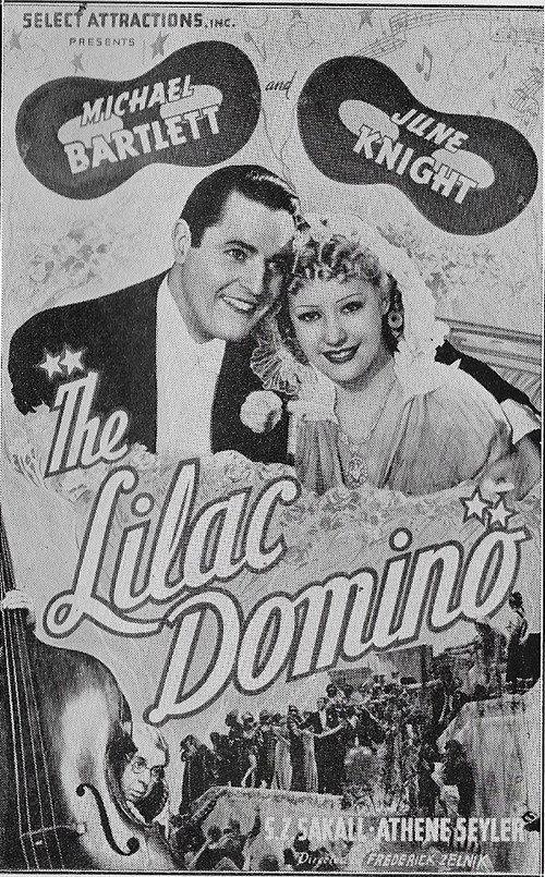The Lilac Domino 1937 official movie poster