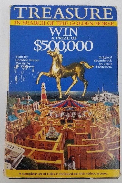 Treasure: In Search of the Golden Horse 1984 official movie poster