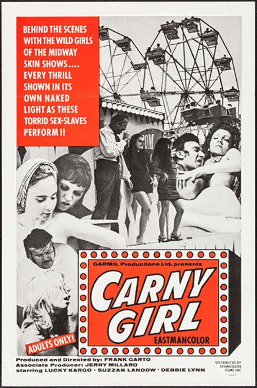 Carny Girl 1970 official movie poster