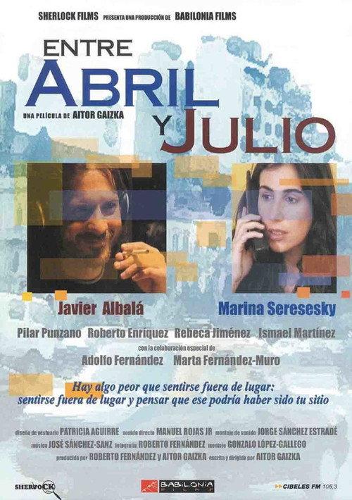 April and Jules 2002 official movie poster