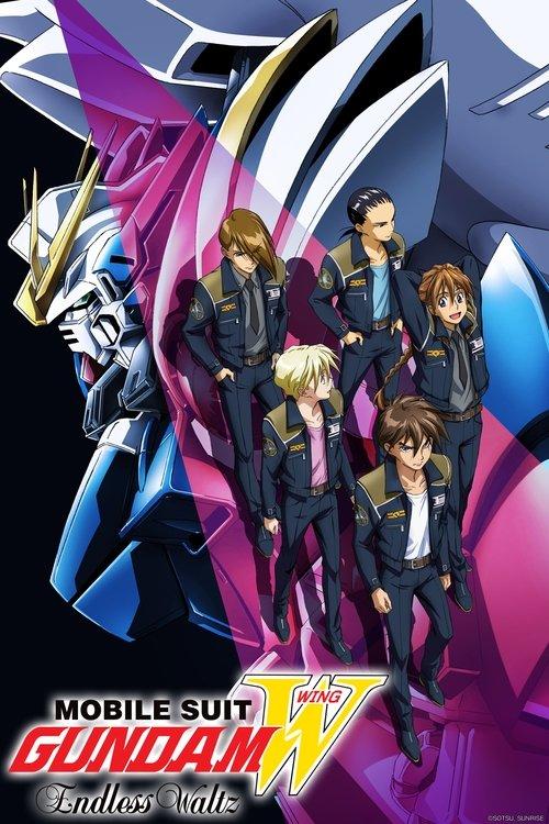 Gundam Wing: The Endless Waltz 1998 official movie poster