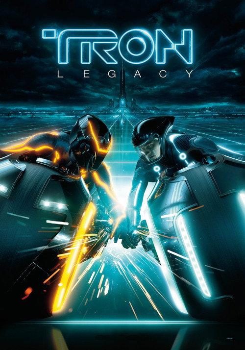 TRON: Legacy 2010 official movie poster