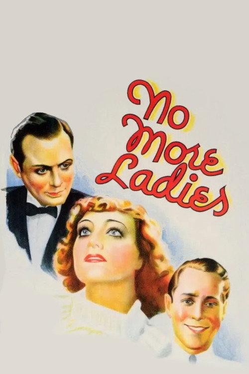 No More Ladies 1935 official movie poster