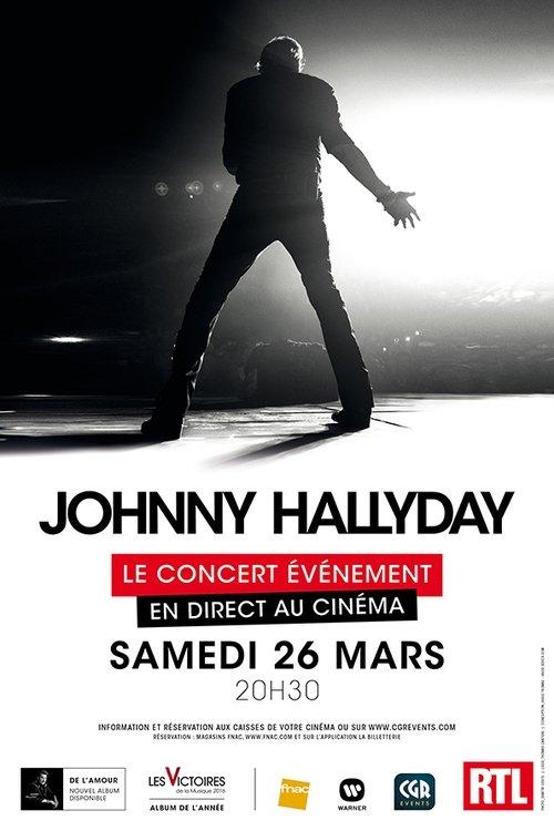 Johnny Hallyday - Rester Vivant Tour 2016 official movie poster