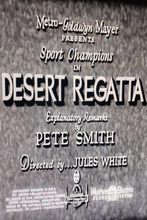 Desert Regatta 1932 official movie poster