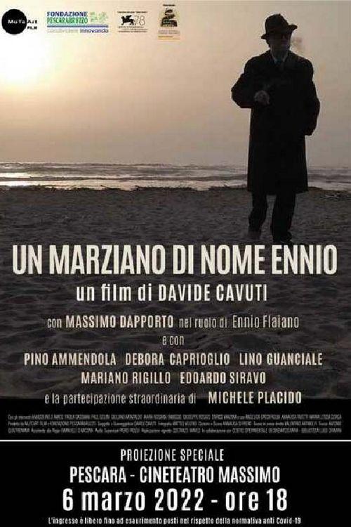 Un marziano di nome Ennio 2022 official movie poster