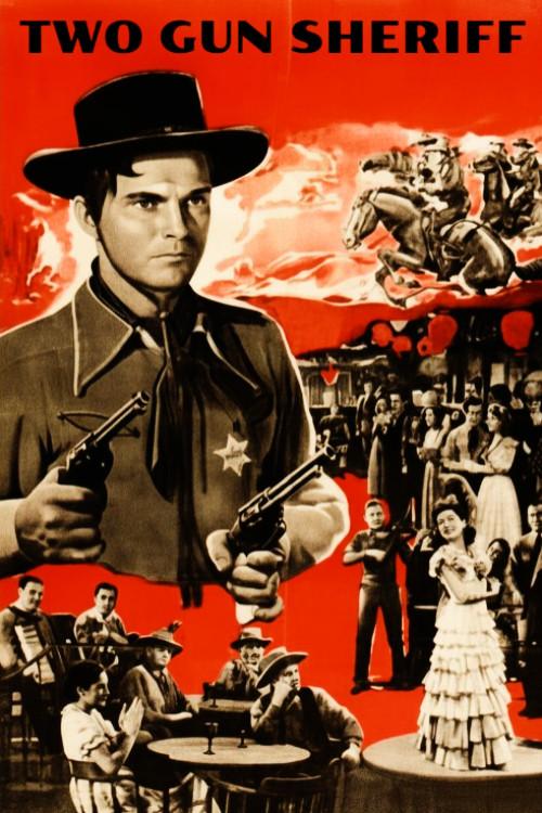 Two Gun Sheriff 1941 official movie poster