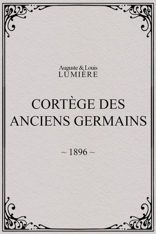 Procession of Ancient Germanic Tribes 1896 official movie poster