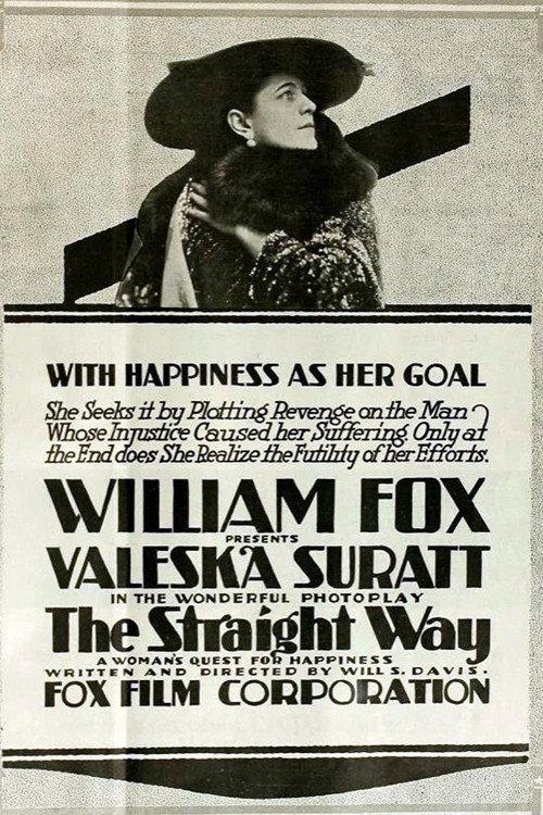 The Straight Way 1916 official movie poster