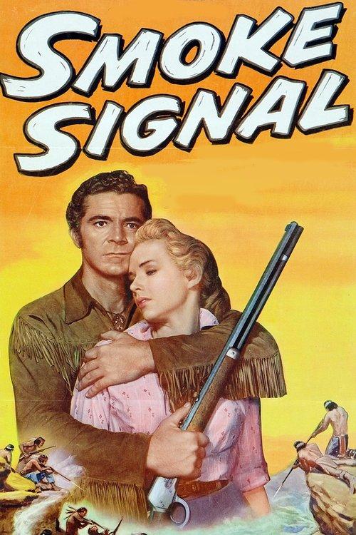 Smoke Signal 1955 official movie poster
