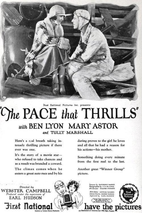The Pace That Thrills 1925 official movie poster