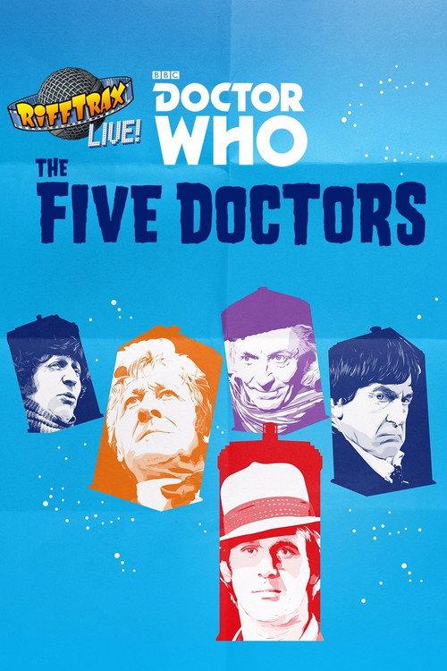 RiffTrax Live: Doctor Who – The Five Doctors 2017 official movie poster