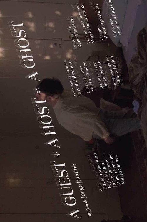 A Guest + a Host = a Ghost 2015 official movie poster