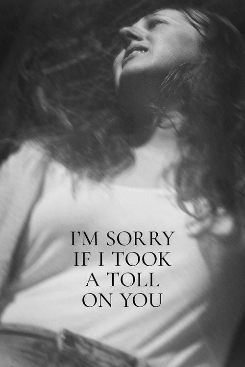 I'm Sorry If I Took a Toll on You 2021 official movie poster