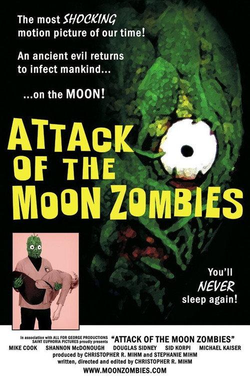 Attack of the Moon Zombies 2011 official movie poster