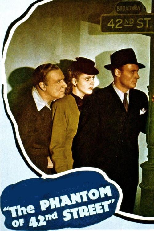 The Phantom of 42nd Street 1945 official movie poster