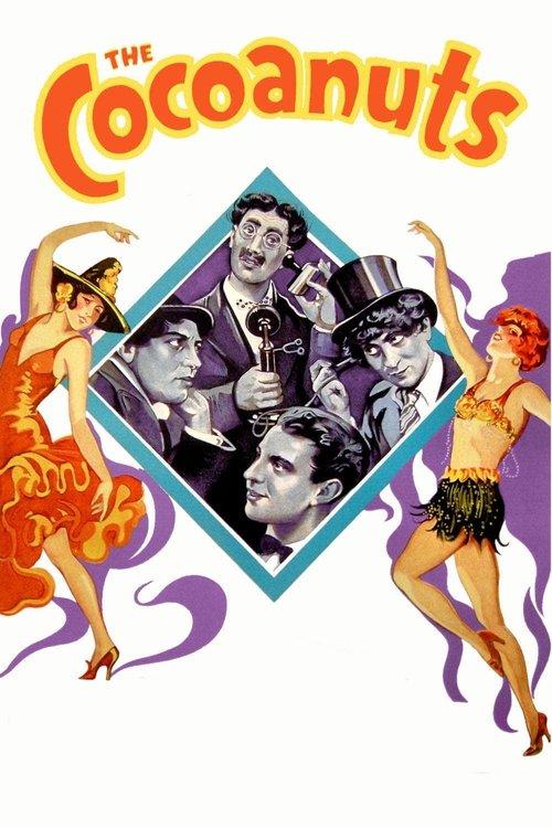 The Cocoanuts 1929 official movie poster