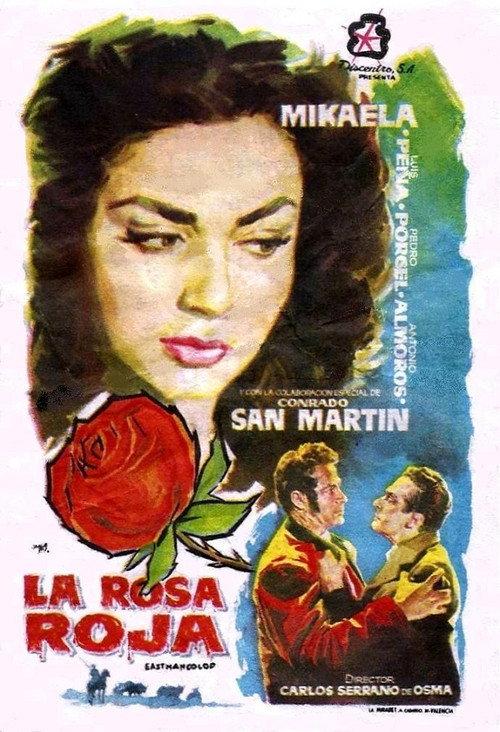 La rosa roja 1960 official movie poster
